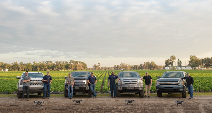 Highland Precision Ag Team With Drones
